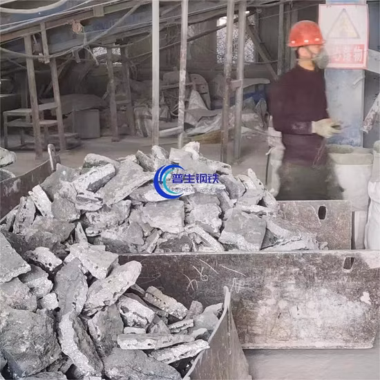 China Factory Supplied Cr99% Chrome Metal 10-70mm Ferro Chrome V6 Ferro Chrome Nitride with Good Quality