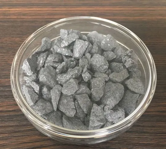 Silicio ferrocalcio Ca30si60 ampliamente utilizado en la producción de acero de alta calidad